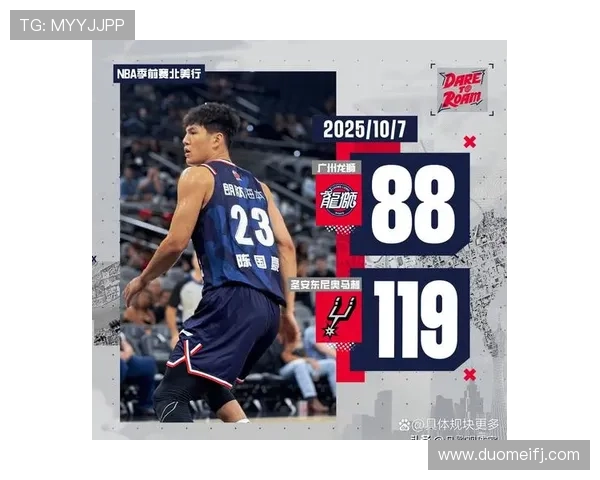 上好闹钟！NBA季前赛龙狮北美行首战明早8点激情对决马刺